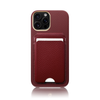 15 Pro Max Premium Golden Case – MagSafe Wallet Maroon