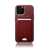 16 Pro Max Premium Golden Case – MagSafe Wallet Maroon