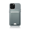 16 Pro Max Premium Silver Case – MagSafe Wallet Sierra