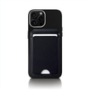 16 Pro Max Premium Silver Case – MagSafe Wallet Black