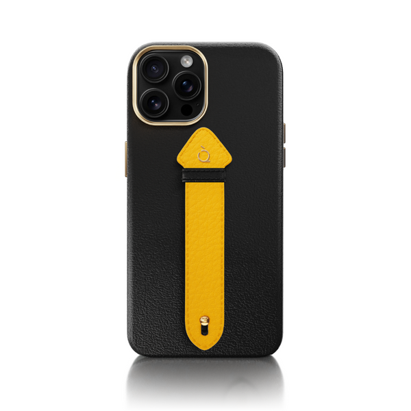 V3 iPhone 16 Pro Max Center Strap Golden case