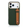 Case Color_Green | Green 17 Pro Max Side Strap Golden Case