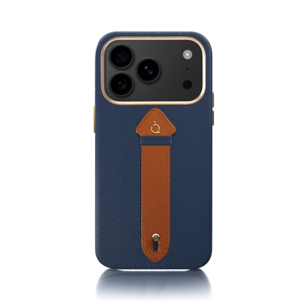 V3 iPhone 17 Pro Max Center Strap Golden case