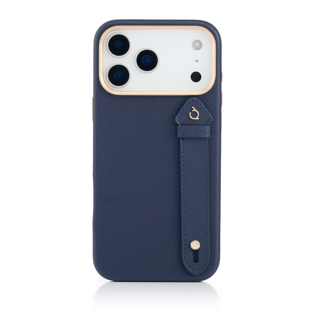 حافظة ذهبية مع حزام جانبي من طراز Navy 17 Pro