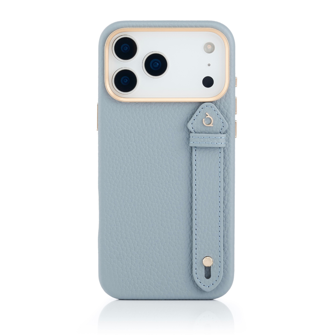 Sierra 17 Pro Max Side Strap Golden Case