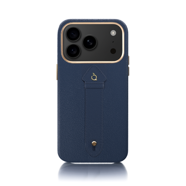 V3 iPhone 17 Pro Max Center Strap Golden case