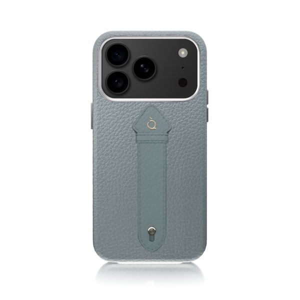 V3 iPhone 17 Pro Max Center Strap Silver case
