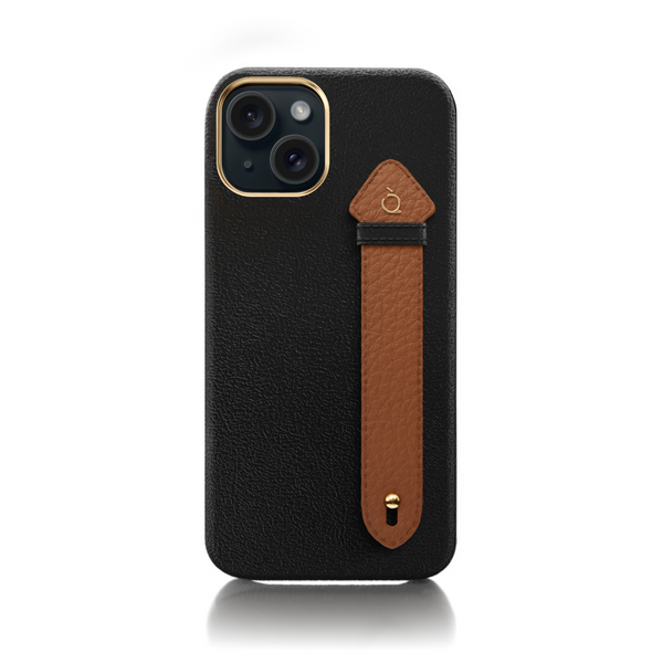 V2 iPhone 15 Side Strap Golden case