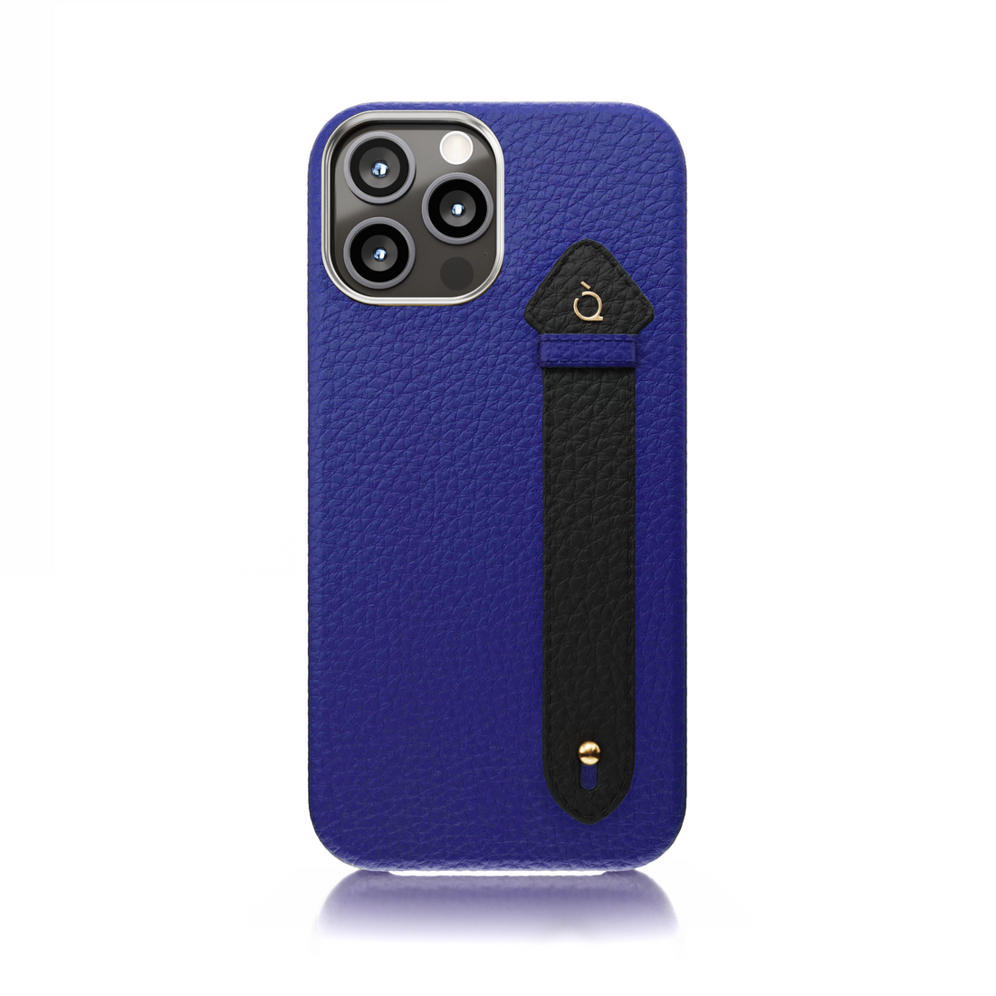 Blue 15 Pro Max Side Strap Silver Case